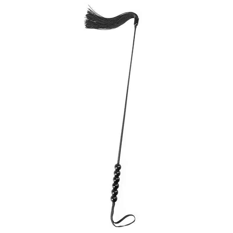 48.5cm Six Beads Handle Silico - Riding Crop Dressage recensione e prezzo