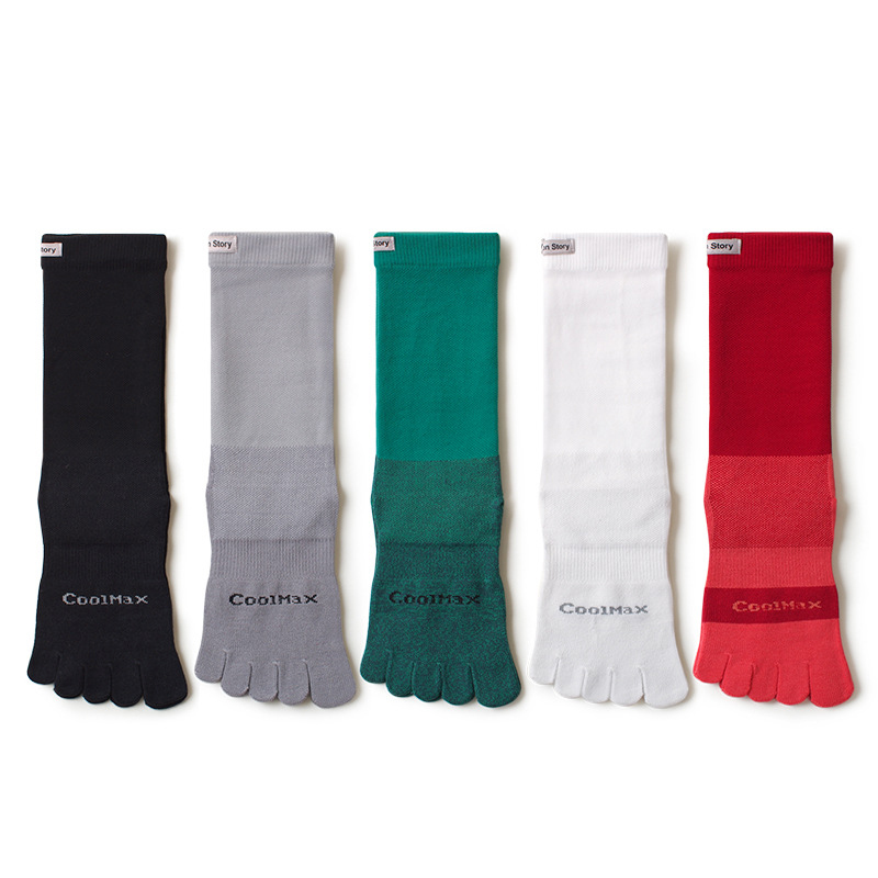 1/5 Pairs Men's High Crew Five - Outdoor Sport Hose recensione e prezzo
