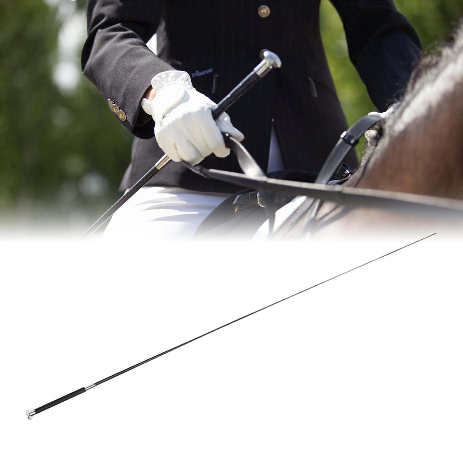 Adult Long Metal Nylon Riding  - Riding Crop Dressage recensione e prezzo