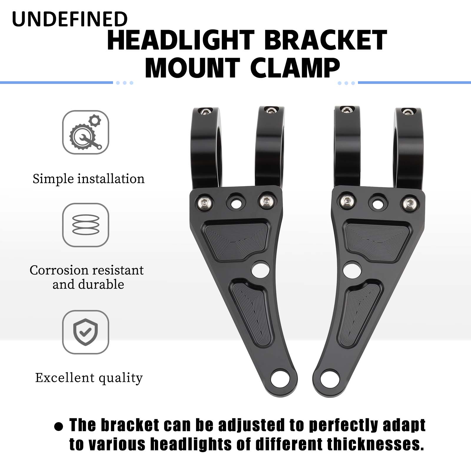 33mm-58mm Headlight Bracket Mo - Outdoor Sport Hose recensione e prezzo