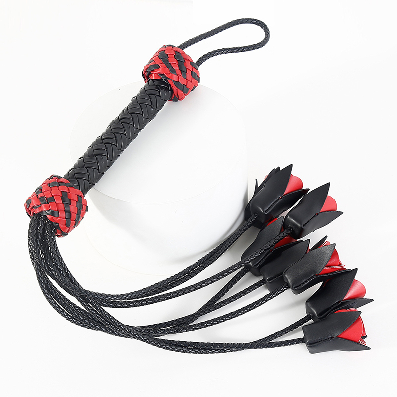 64.5cm Leather Handle Rose Top - Riding Crop Dressage recensione e prezzo