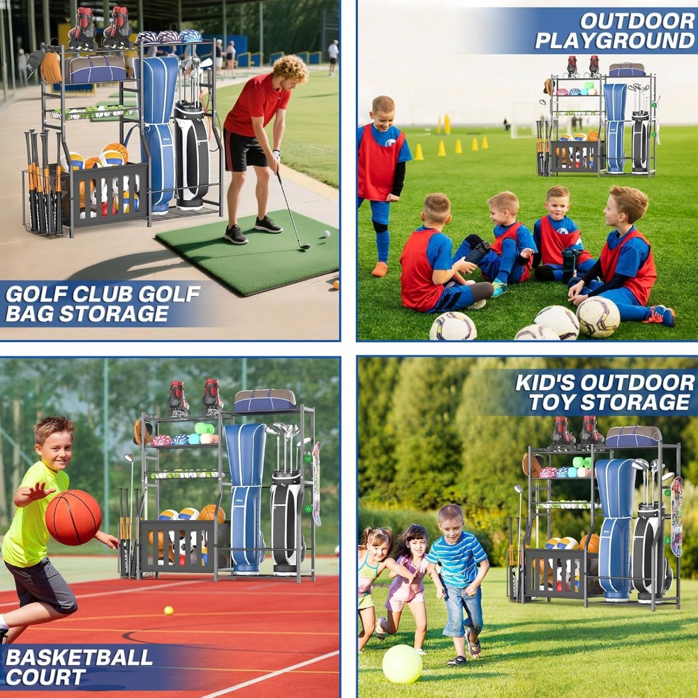 Heavy Duty Garage Sports Equip - Indoor Sport And Outdoor Sports recensione e prezzo