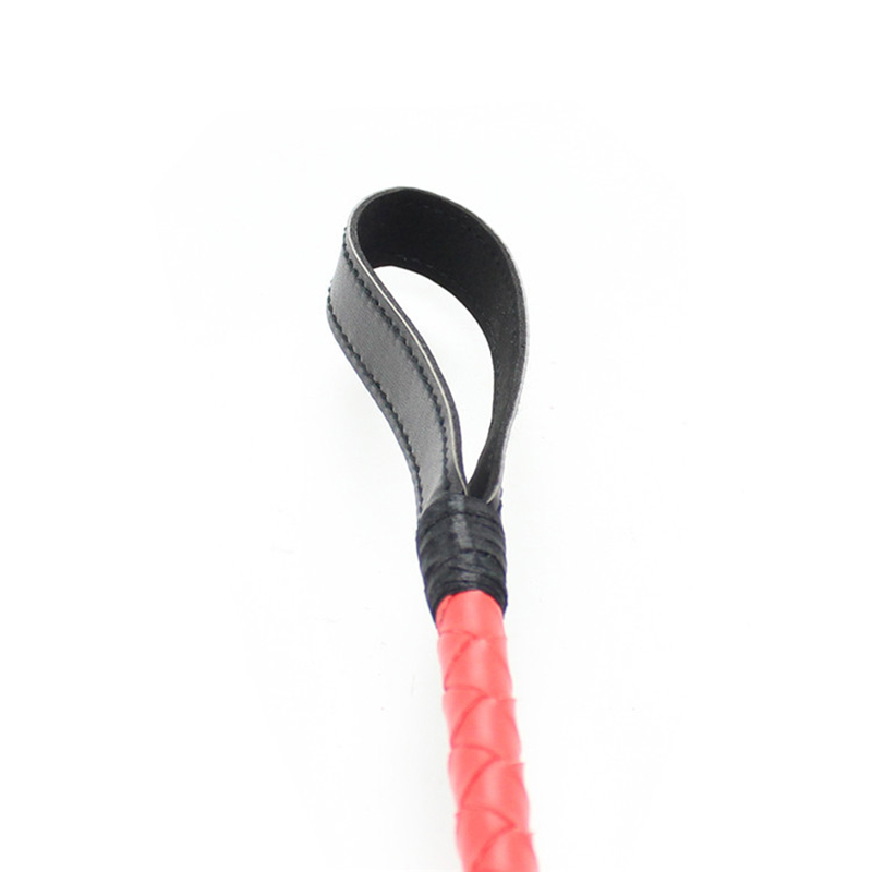 56cm Red and Black Leather Lon - Riding Crop Dressage recensione e prezzo
