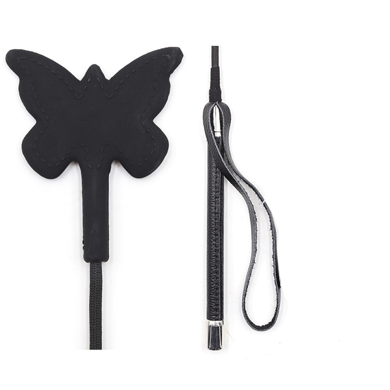 55CM Black Silicone Butterfly  - Riding Crop Dressage recensione e prezzo