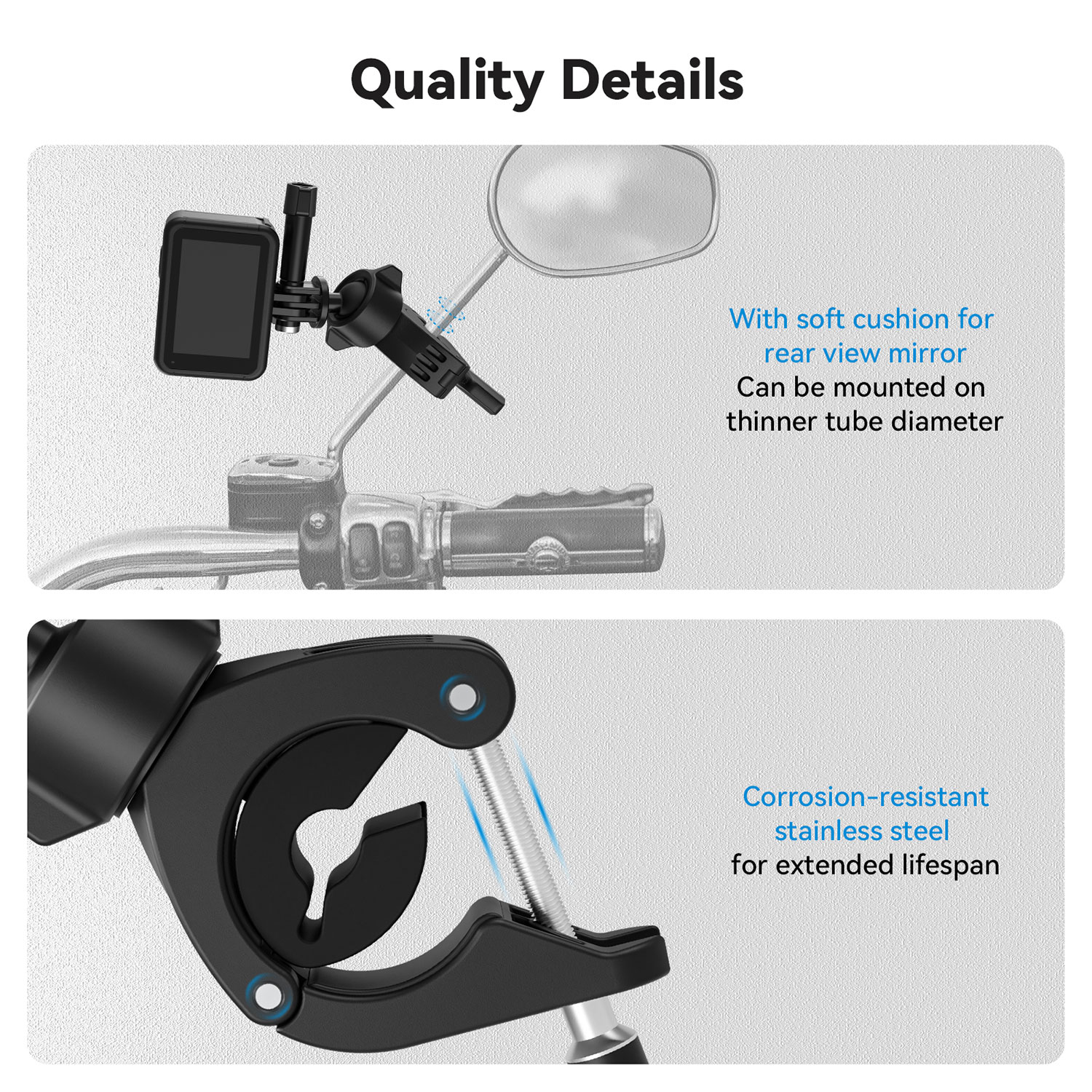 Universal Bike Tube Clamp Moun - Outdoor Sport Hose recensione e prezzo