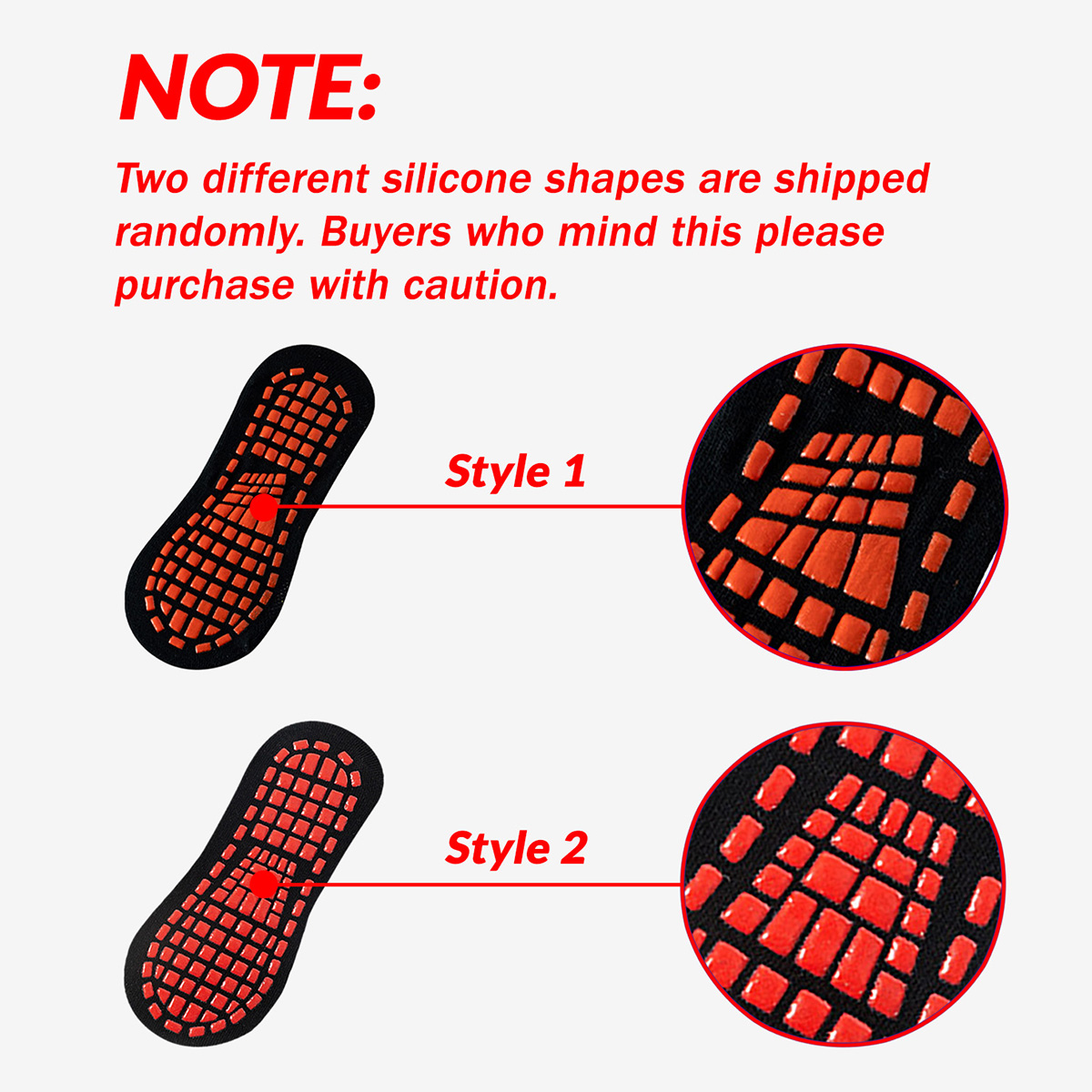 1/4 Pairs Unisex Silicone Non  - Trampoline Park Sock recensione e prezzo