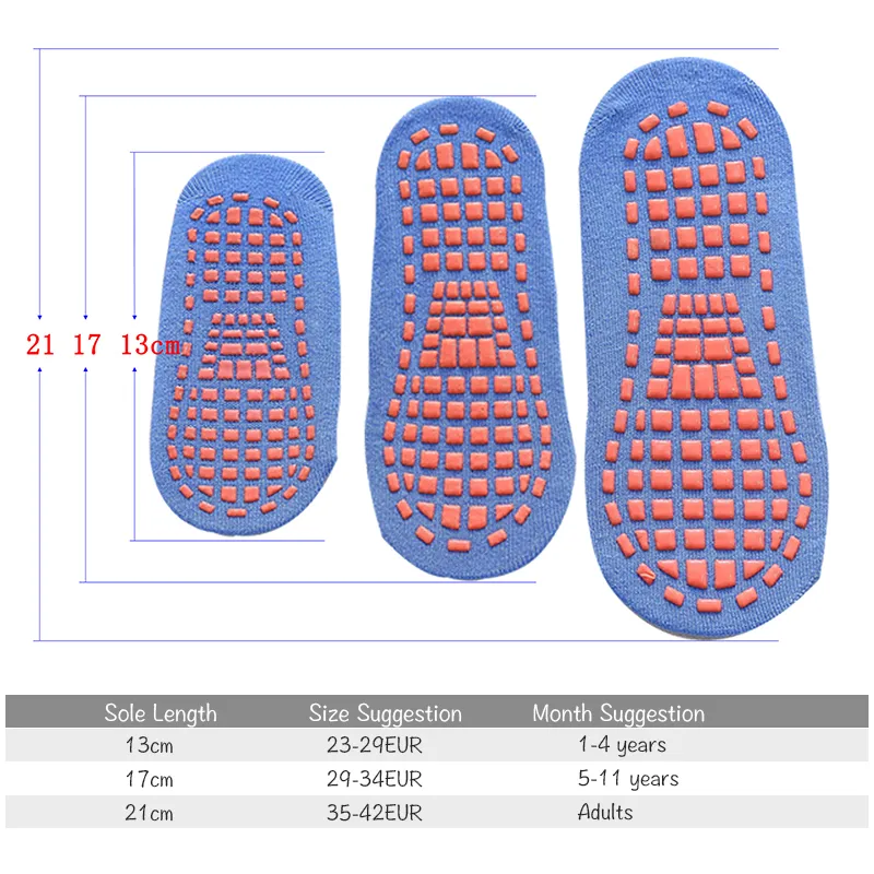 Children Adults Anti-Slip Sock - Trampoline Park Sock recensione e prezzo