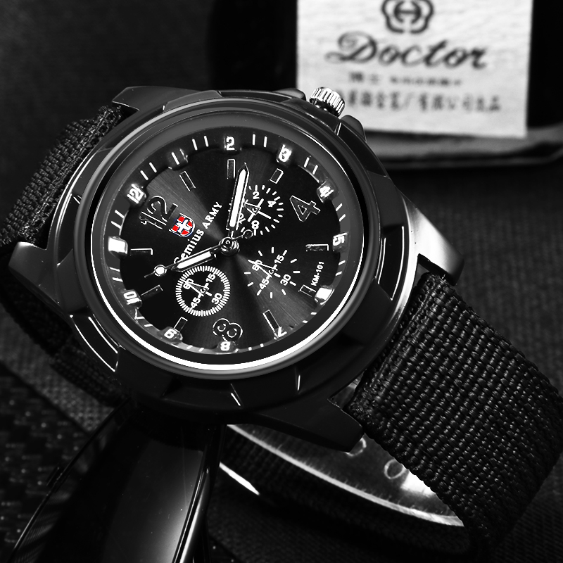 Men's Sports Watch Quartz Nylo - Indoor Sport And Outdoor Sports recensione e prezzo