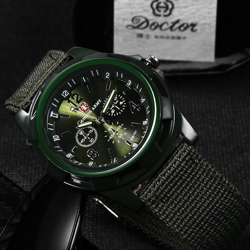 Men's Sports Watch Quartz Nylo - Indoor Sport And Outdoor Sports recensione e prezzo