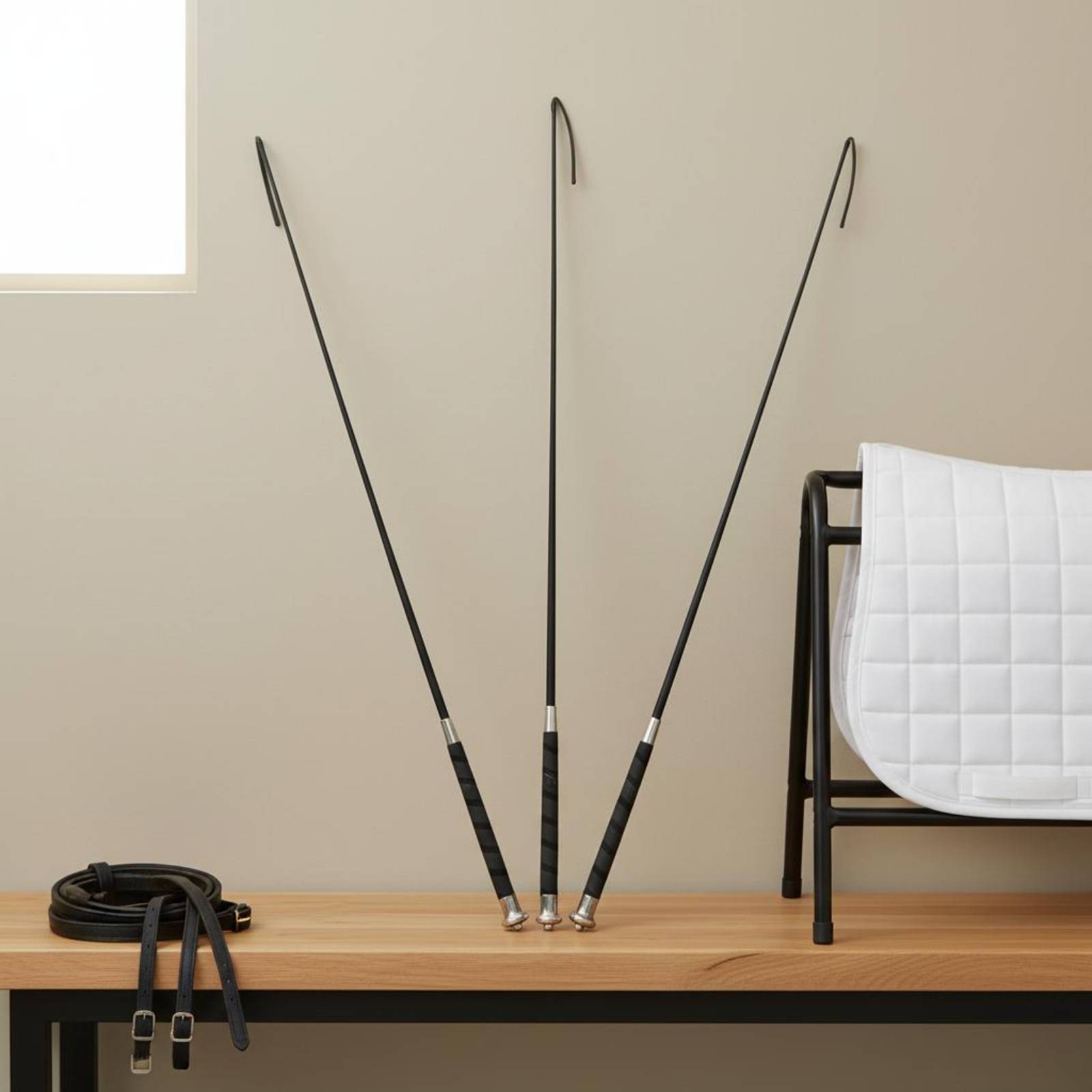 3 Pieces Dressage Training Whi - Riding Crop Dressage recensione e prezzo
