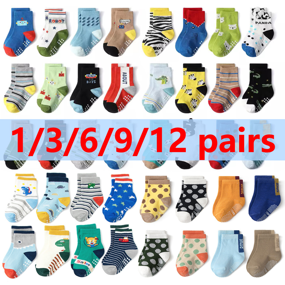 1/3/6/9/12 Pairs Kids Socks Se - Trampoline Park Sock recensione e prezzo