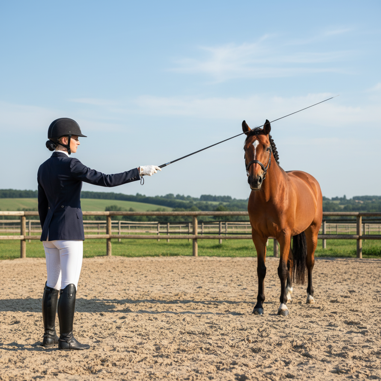 Horse Riding Crop Equestrian R - Riding Crop Dressage recensione e prezzo
