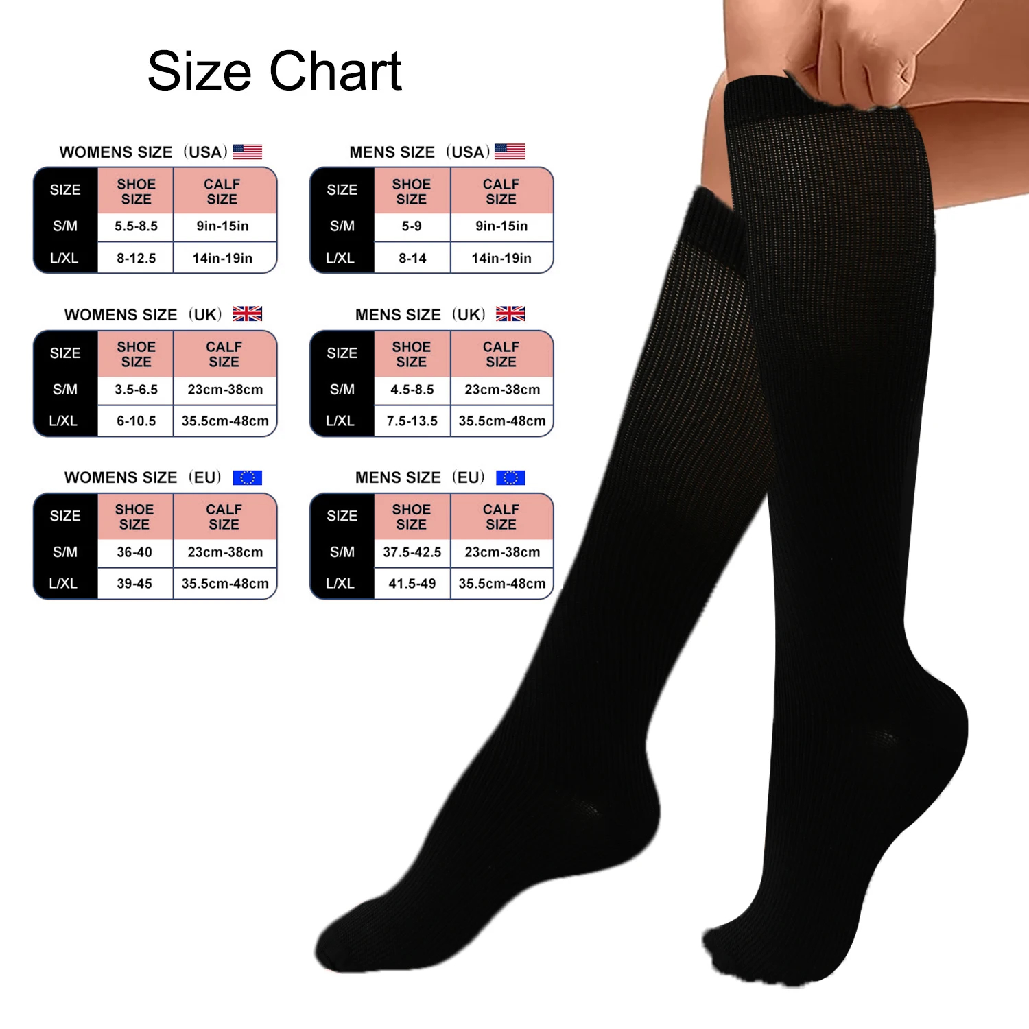 2/4/8 Pairs Compression Socks  - Outdoor Sport Hose recensione e prezzo